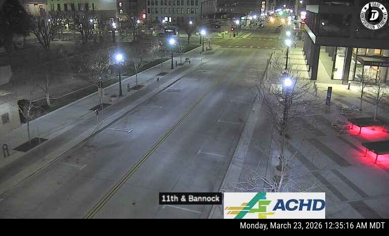 11th & Bannock live webcam
