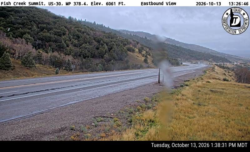 US-30 Fish Creek Summit, view 1