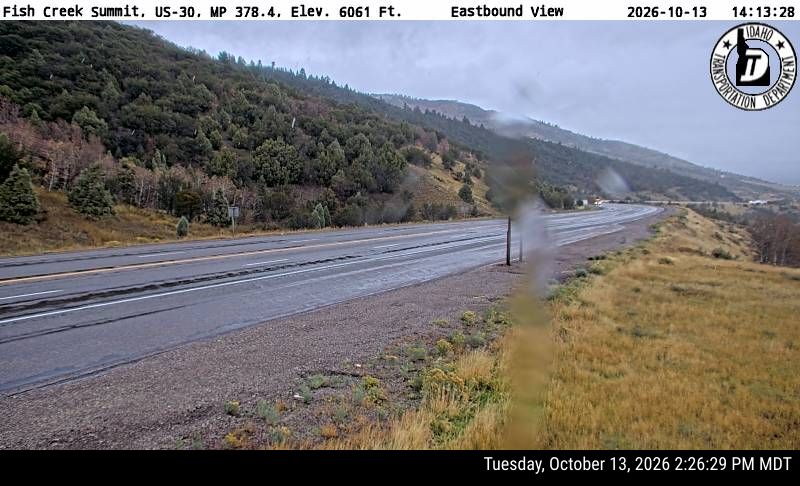 US-30 Fish Creek Summit, view 1