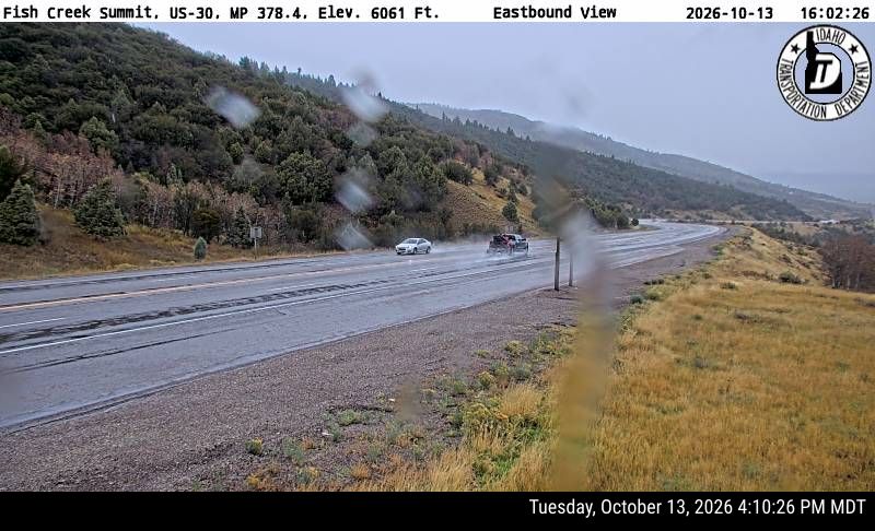 US-30 Fish Creek Summit, view 1