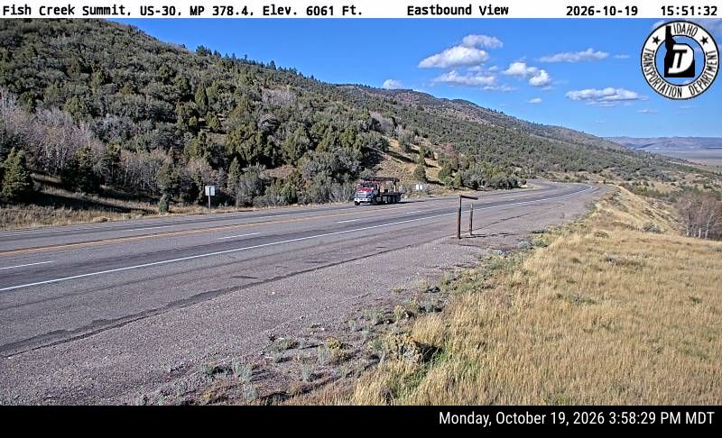 US-30 Fish Creek Summit, view 1