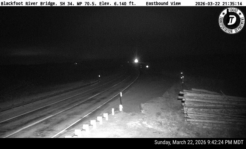 SH-34 Blackfoot River Bridge live webcam