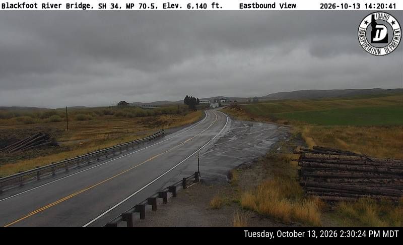 SH-34 Blackfoot River Bridge, view 1