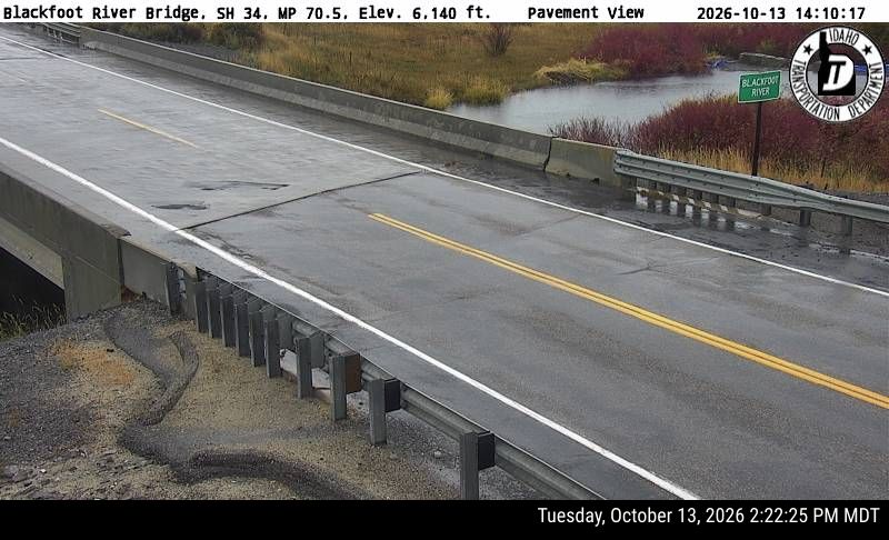 SH-34 Blackfoot River Bridge, view 2