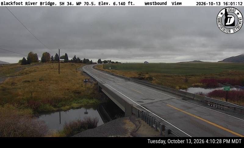 SH-34 Blackfoot River Bridge, view 3
