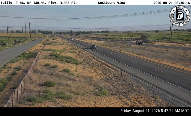 I-84 Tuttle Webcam (MP 148.95) Idaho – 