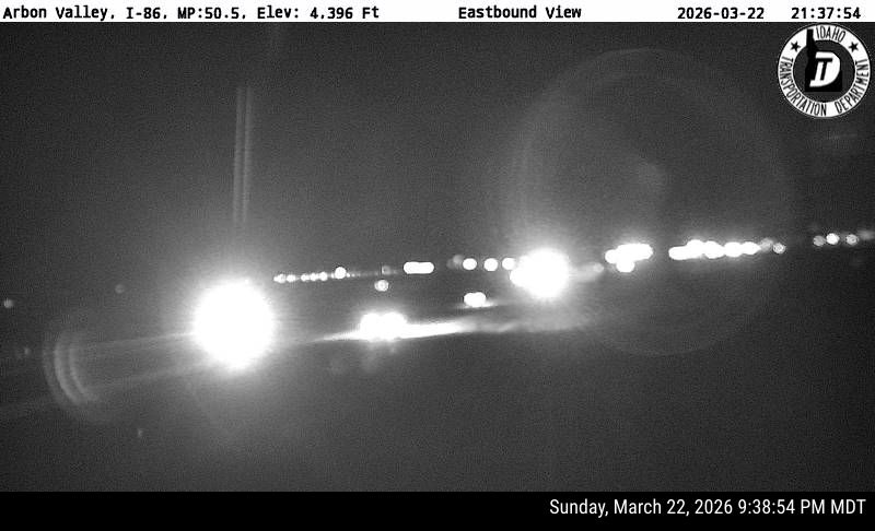 I-86 Arbon Valley live webcam