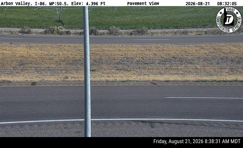 I-86 Arbon Valley, Idaho Webcam - raodway