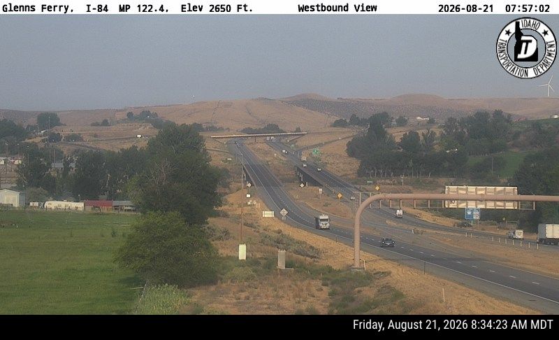 I-84 Glenns Ferry Webcam in Idaho – westbound