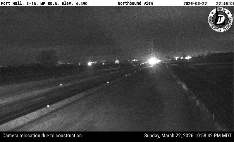 I-15 Fort Hall live webcam