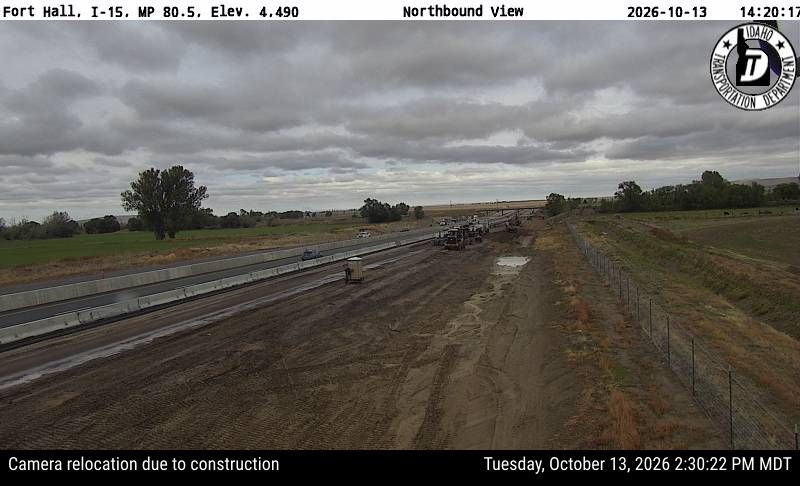 I-15 Fort Hall, view 1