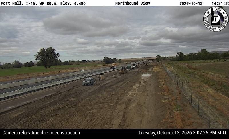 I-15 Fort Hall, view 1