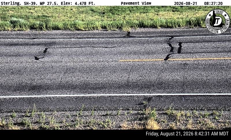 Sterling Webcam on SH-39 - pavement