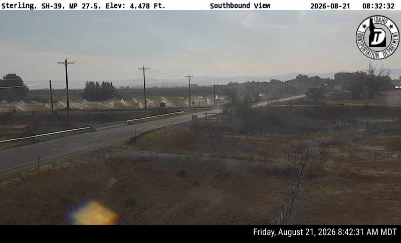 Sterling Webcam on SH-39 - southbound
