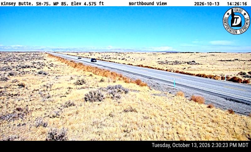 SH-75 Kinsey Butte, view 1