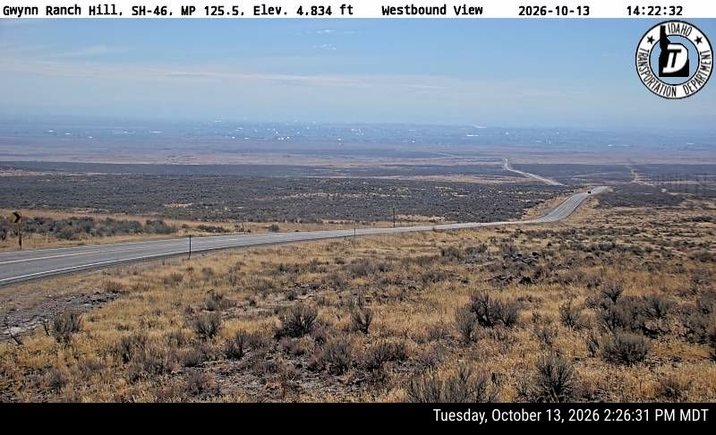 SH-46 Gwynn Ranch Hill, view 1