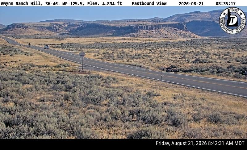 Gwynn Ranch Hill Webcam on SH-46 - eastbound