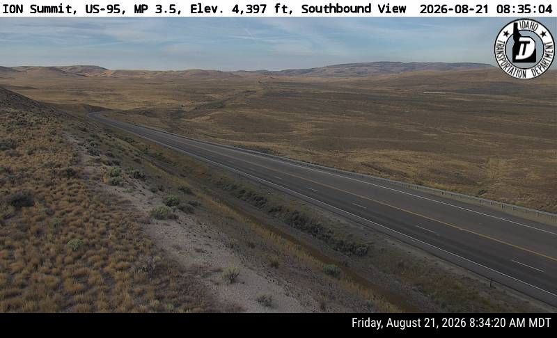 Ion Summit Webcam on US-95 - southbound