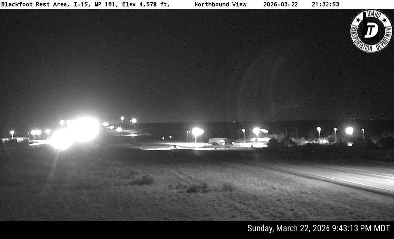 I-15 Blackfoot Rest Area live webcam