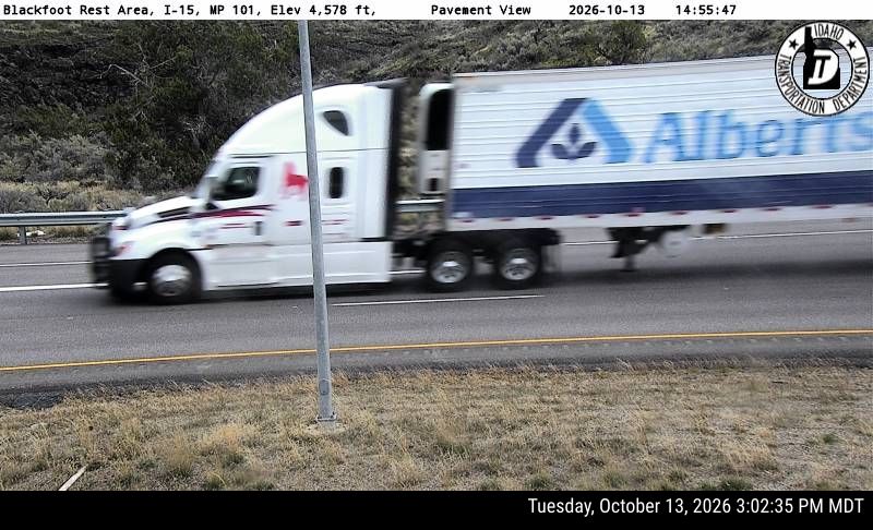 I-15 Blackfoot Rest Area, view 2