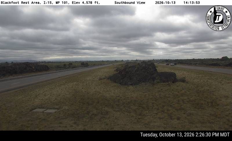 I-15 Blackfoot Rest Area, view 3