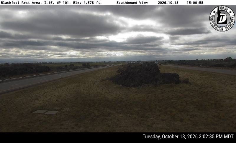 I-15 Blackfoot Rest Area, view 3