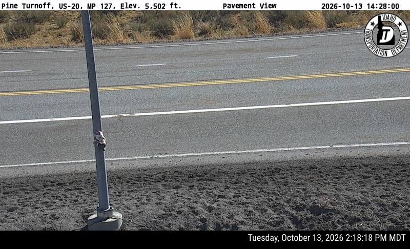 US-20 Pine Turnoff, view 2