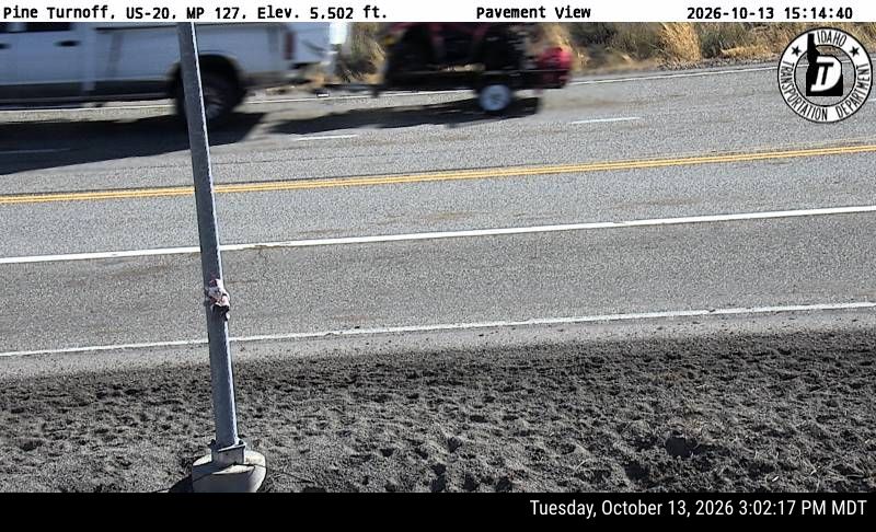 US-20 Pine Turnoff, view 2