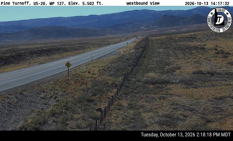 US-20 Pine Turnoff, view 3