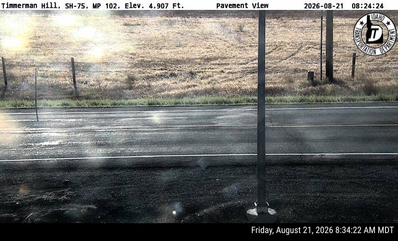 SH-75 Webcam at Timmerman Hill, ID – roadway