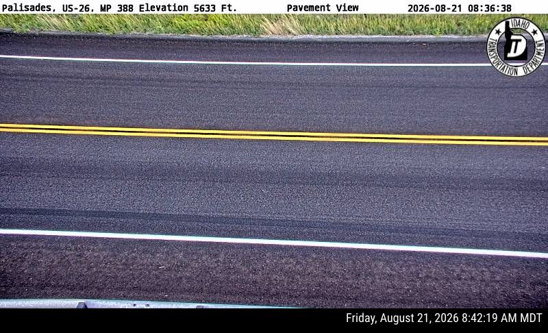US-26 Palisades Webcam Near Irwin, Idaho – roadway