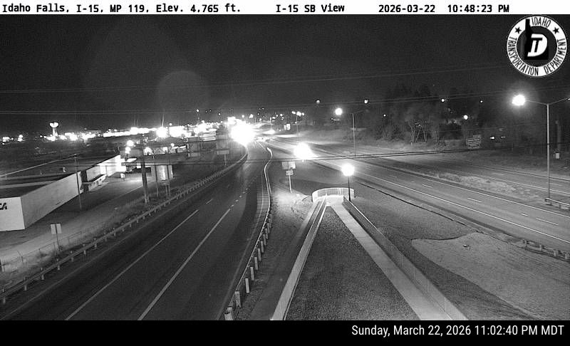 I-15 Idaho Falls live webcam