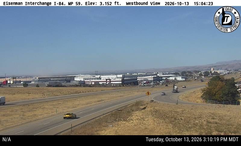 I-84 Eisenman Interchange, view 1
