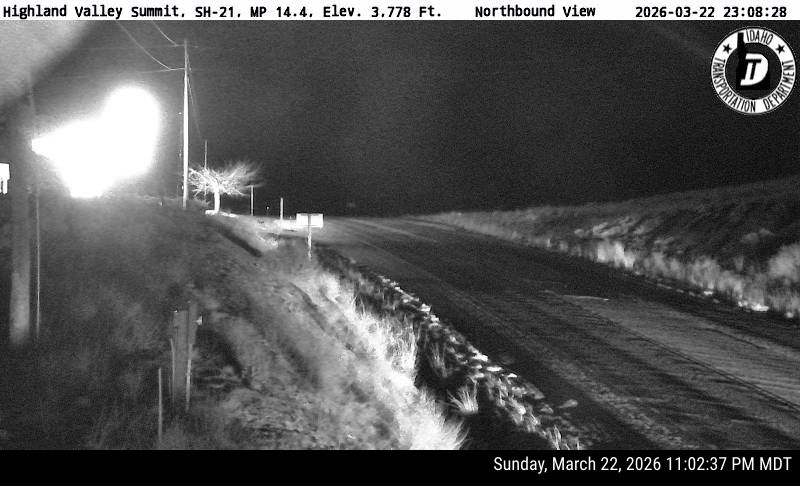 SH-21 Highland Valley Summit live webcam