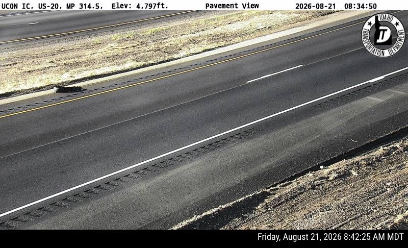 US-20 Ucon, Idaho Webcam - roadway